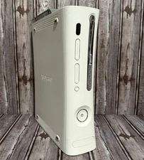 Microsoft Xbox 360 White Powers On - Bad Disc Drive No Hard Drive