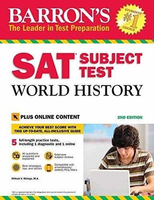 SAT Subject Test World History - Paperback, by Melega M.Ed. William - Very Good