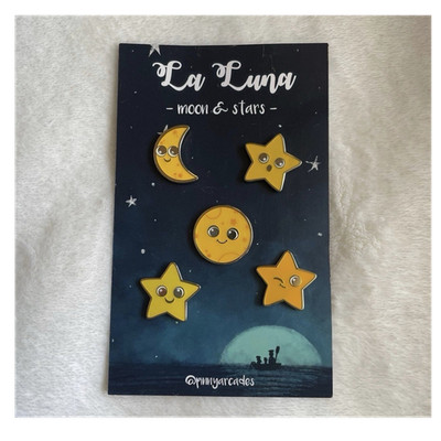 pinnyarcades pinnyplanet la luna star catcher la luna moon & stars