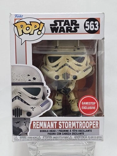 Funko Pop Star Wars The Mandalorian Remnant Stormtrooper #563 GameStop Exclusive