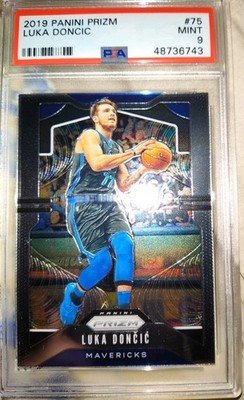 その他 2019 Panini Prizm LUKA DONCIC #75 LUKA DONCIC 2019-20 Panini Prizm #75 Luka Dončić PSA 9 Mint Lakers