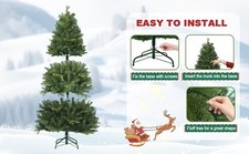 Sapin de Noël artificiel non éclairé Vingli 5,5' - Jamais utilisé