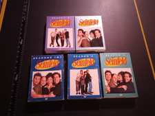 Rare Vintage LOT OF 5 BOX SETS: Seinfeld Season 1-6 - DVD Funny Commedy TV Show