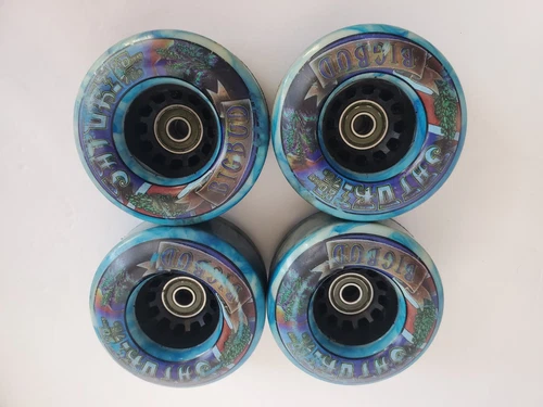 Vintage Satori Big Bud 80 MM 78A Skateboard Wheels - Picture 2 of 6