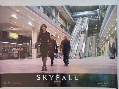 Original James Bond 007: Skyfall Fotobusta (Kino-Aushangplakat)