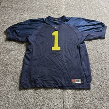 Nike Michigan Wolverines Football Jersey 7 Authentic Team NCAA Navy Blue 52 XXL