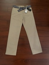 Ralph Lauren Polo kids khaki pants size 12 Brand New