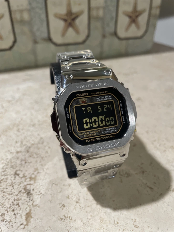 Casio G-Shock DW-5025B 25 Aniversario Edición Limitada Nuevo Acero Inoxidable Foto 4 de 4