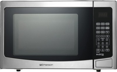 Emerson Microwave 1.2 Cu Ft Inverter 1000W Stainless