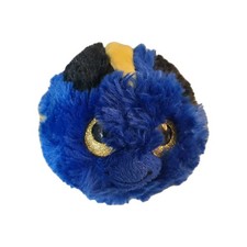 Juguete de peluche Fiesta Lubby Cubbies de 3,5 pulgadas azul y amarillo para peces