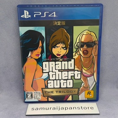 Grand Theft Auto Trilogy Definitive Edition Playstation4 PS4 Gebraucht Getest...