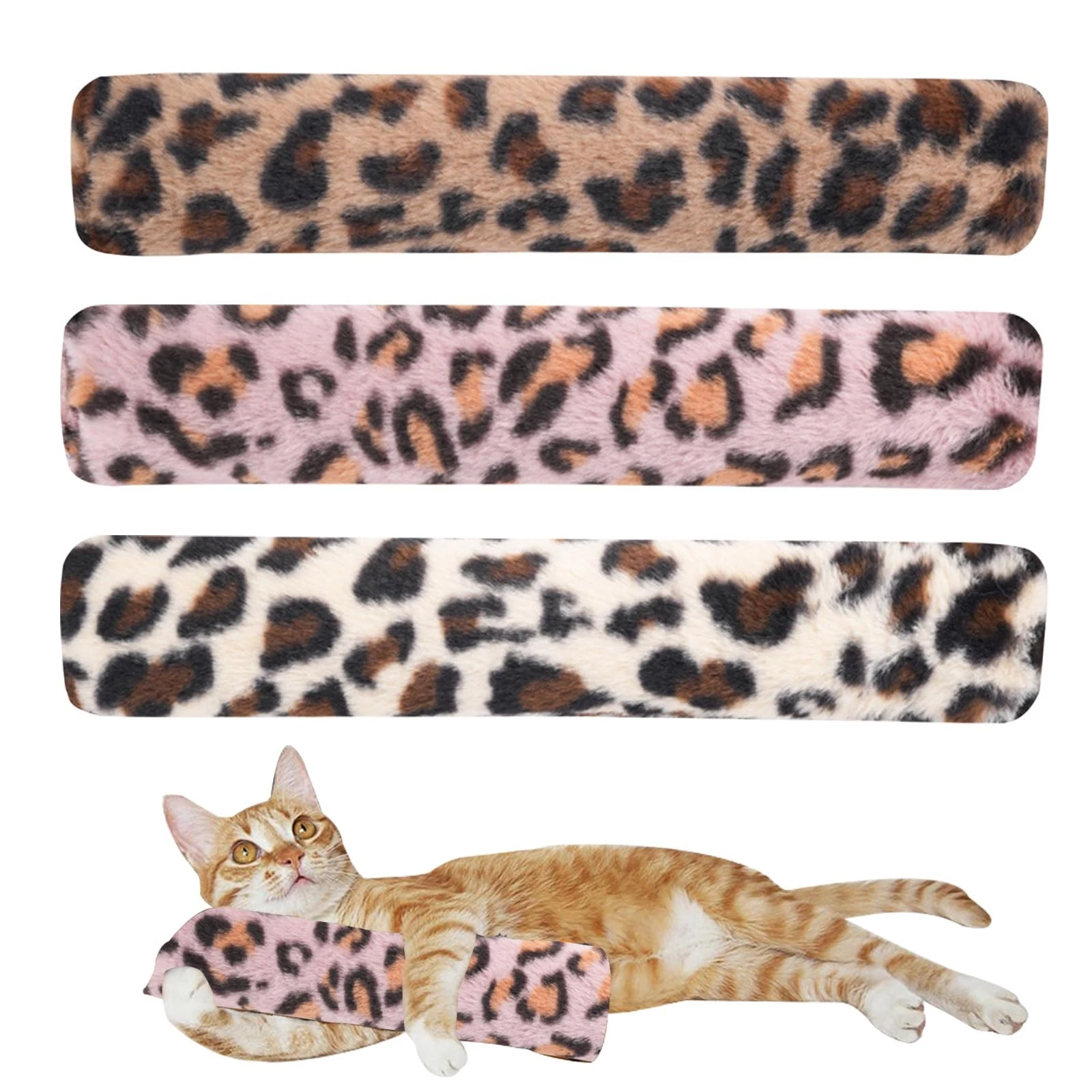 Lot of 3 Catnip Pillows, Plush Catnip Toys, Soft Valerian Kiss...