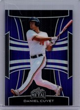 Daniel Cuvet 2025 Leaf Metal Baseball 1/1 Pre Production Proof