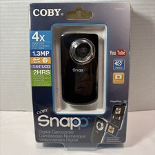 Coby Snapp Digital Camcorder NIB Photos Video