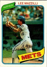 1980 Topps Lee Mazzilli #25 - New York Mets