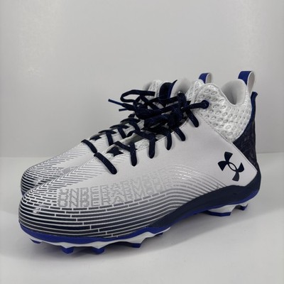 Under Armour Highlight Hammer MC Men s US 11.5 White/Navy/Black Football Cleats