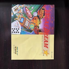 Vegas Dream Nintendo NES Box and Manual No Game Authentic