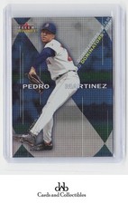 2000 Fleer Mystique #2DD Pedro Martinez Diamond Dominators ***dent***