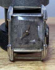 Vintage Rotary Art Deco Mens Tank Watch - Running