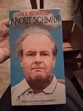 Vi Tage 2002 Sealed Vhs Of About Schmidt With Jack Nicholson  Nip