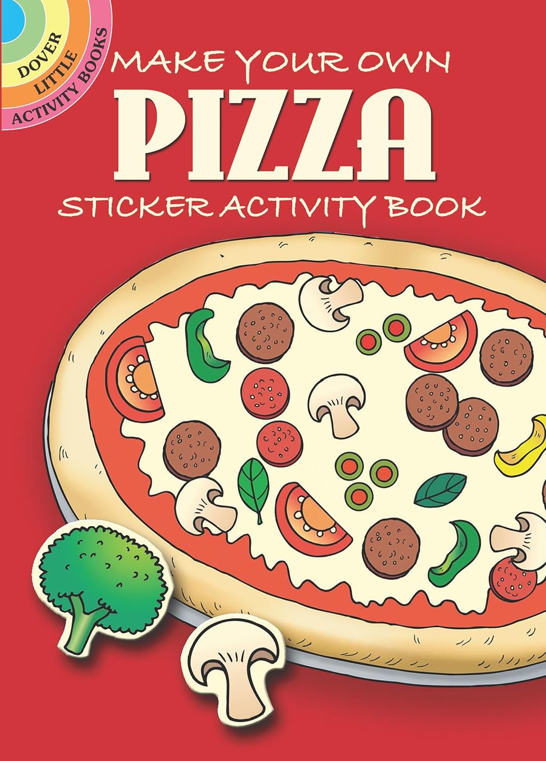 Make Your Own Pizza: Sticker Activity Book (Little Activity Books) - Image 3