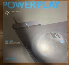 Logitech POWERPLAY G-PMP-001 Wireless Charging Mouse Pad w/ Box Operation Tested