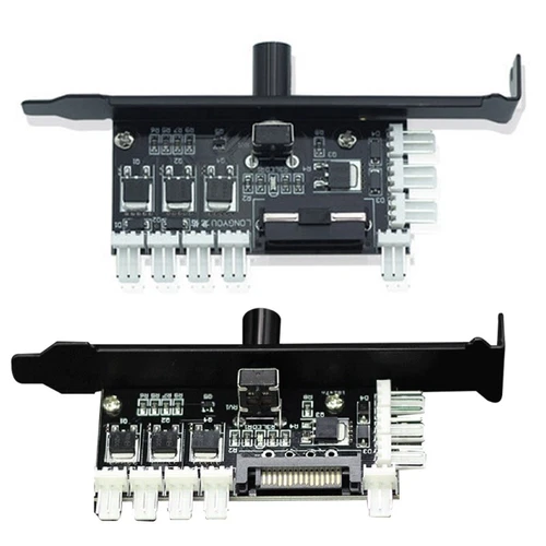 Fan Speed Controller PCI Bit 8 Way Cooling Fan Speed Controller Can Be Shut Down