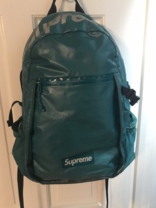 supreme backpack green
