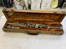 1920  s Metal Noblet France Clarinet Serial 4446 Great Condition / with case