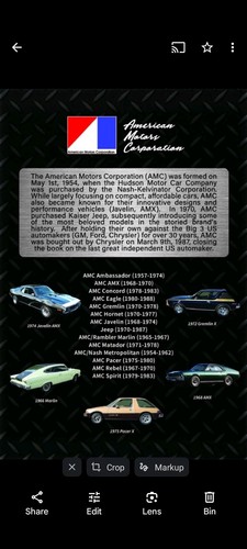 RAMBLER/AMC 1968 TO 73 AMX,JAV,MAT INSTRUMENT TEMPERATURE GAUGEs PART NO 3209641 - Picture 11 of 19