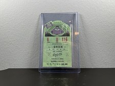 Rare LA Dodgers Original Opening Day Game Ticket Stub April 10, 1962 vs Reds