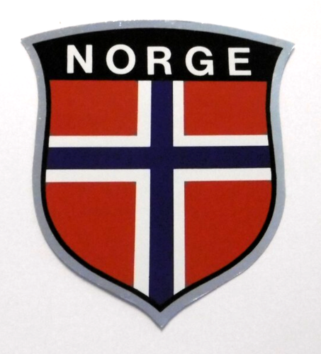 Adesivo auto Norvegia N - csd0124 sticker adesivo bandiera veicolo