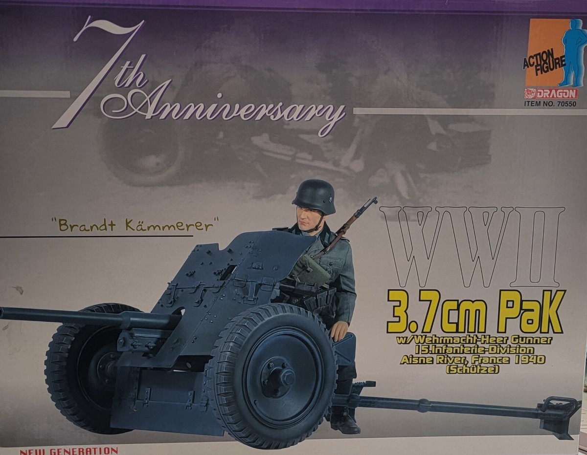 Dragon WWII 3.7cm PAK w/