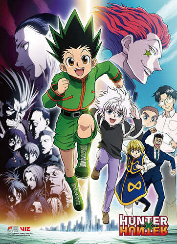 Hunter X Hunter Key Art 2 Wall Scroll Official Licensed