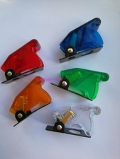 Red Yellow Blue Green White Safety Flip Cover for Toggle Switch 12mm Mount Dia.