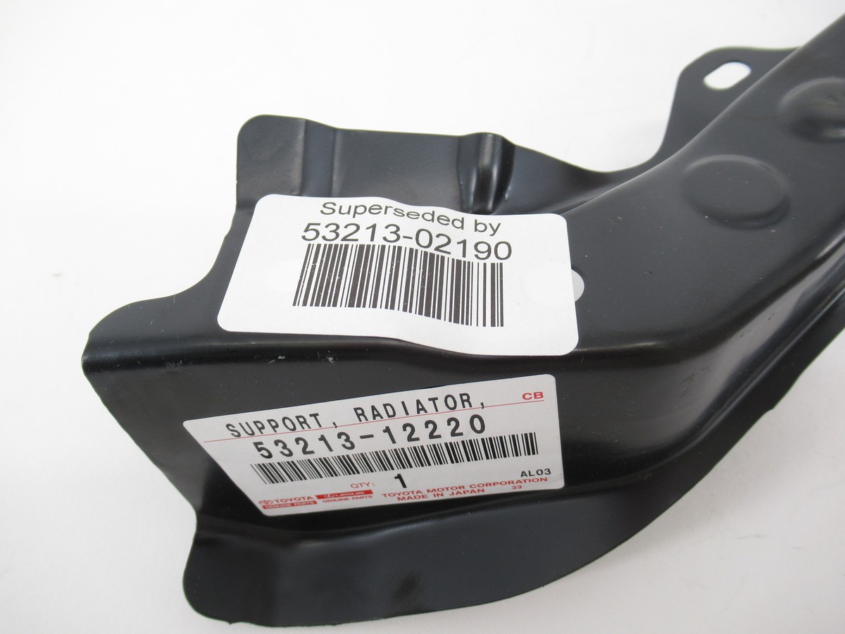 Genuine OEM Toyota 53213-02190 Passenger RH Upper Radiator Support