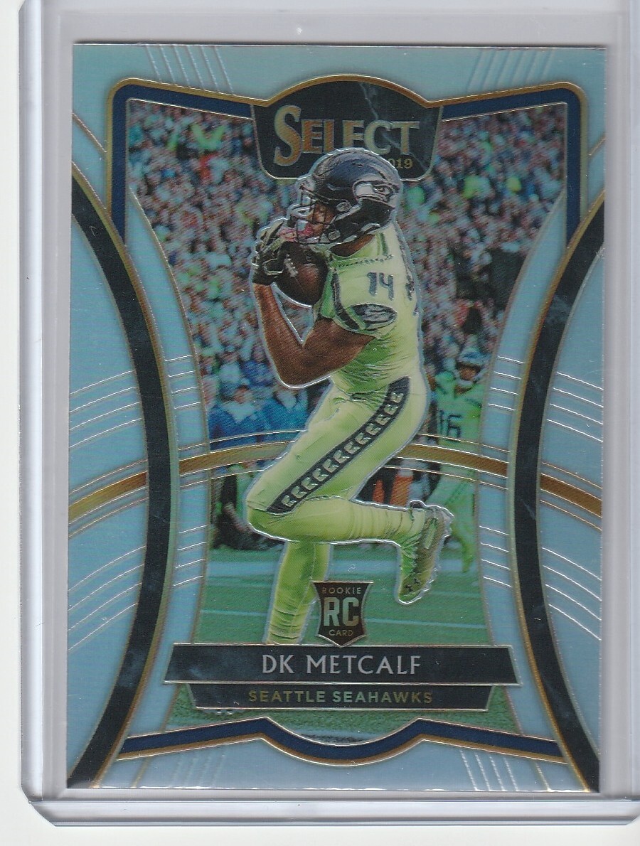DK METCALF 2019 Panini-Select Football Silver Premier Level SEATTLE SEAHAWKS