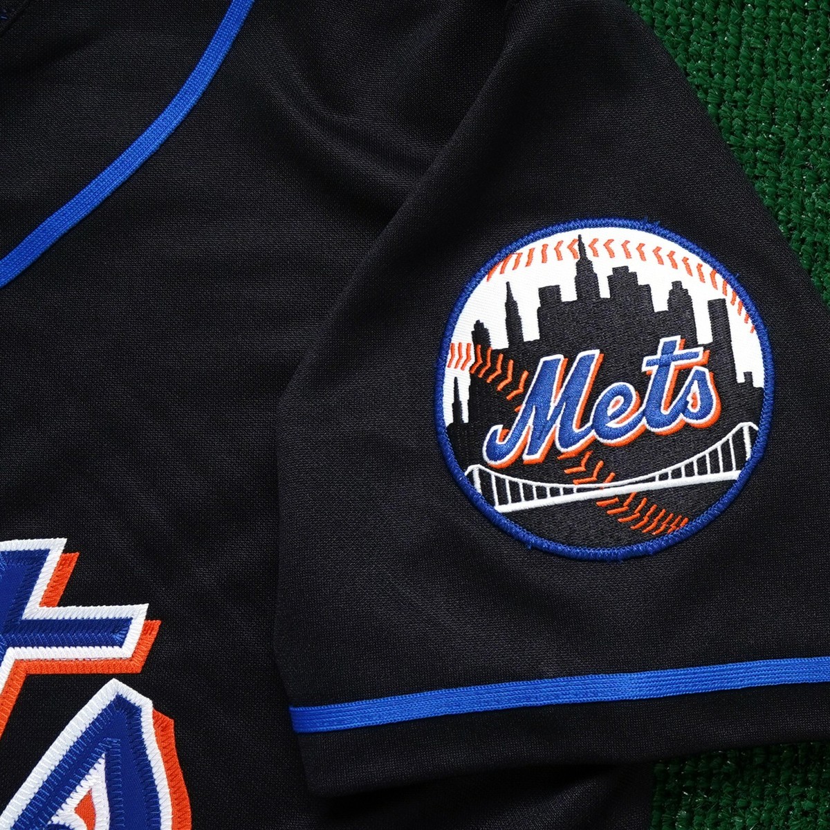 Johan Santana New York Mets 2008 Shea Stadium Alt Black