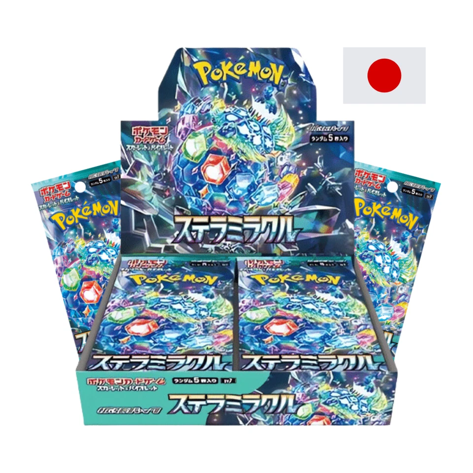 Pokemon Stellar Miracle Display Japanisch Booster Box SV7 Neu OVP TCG Japan