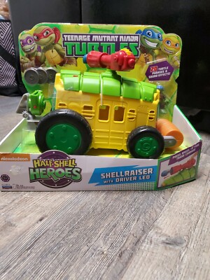 New Teenage Mutant Ninja Turtles half-Shell Heroes Shellraiser with Driver Leo 