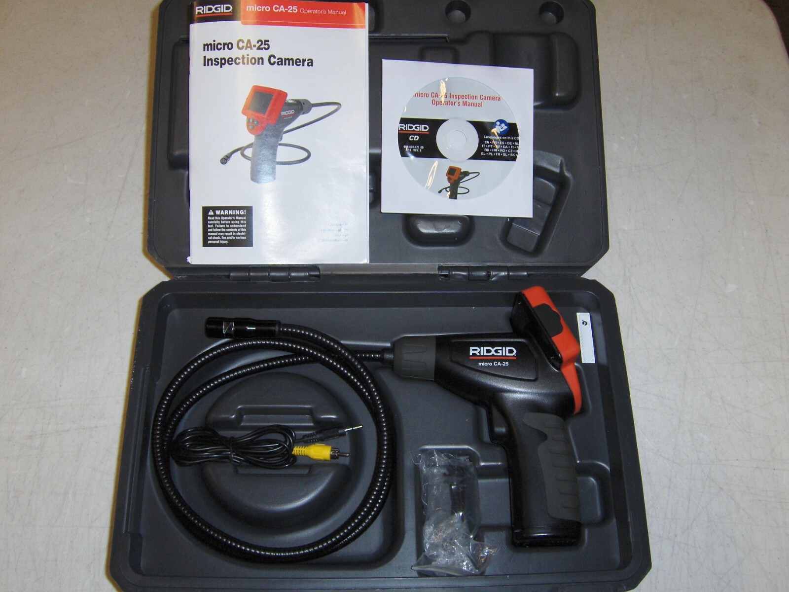 RIDGID Micro CA-25 Digital Handheld 