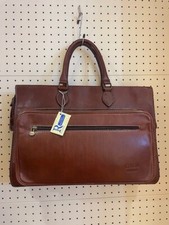 BORSA 24 ORE COVERI REGALO VERA PELLE UNISEX 30X41X9