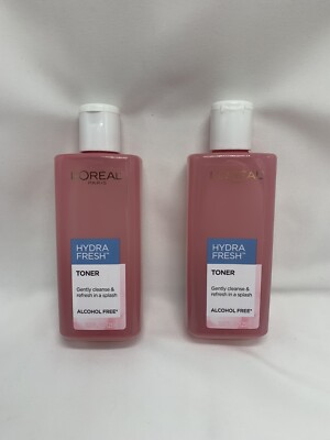 Loreal Paris 8.5oz  Hydra Fresh Toner Lot of 2