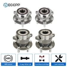 4 Pcs Wheel Hub Bearings Front Rear AWD For Subaru Impreza Forester 2014-2018
