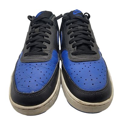 Nike‎ Court Vision Low ‘Black Game Royal’ DM8681-001 Men’s Sneakers Size 11.5 NIKE Men main image 4