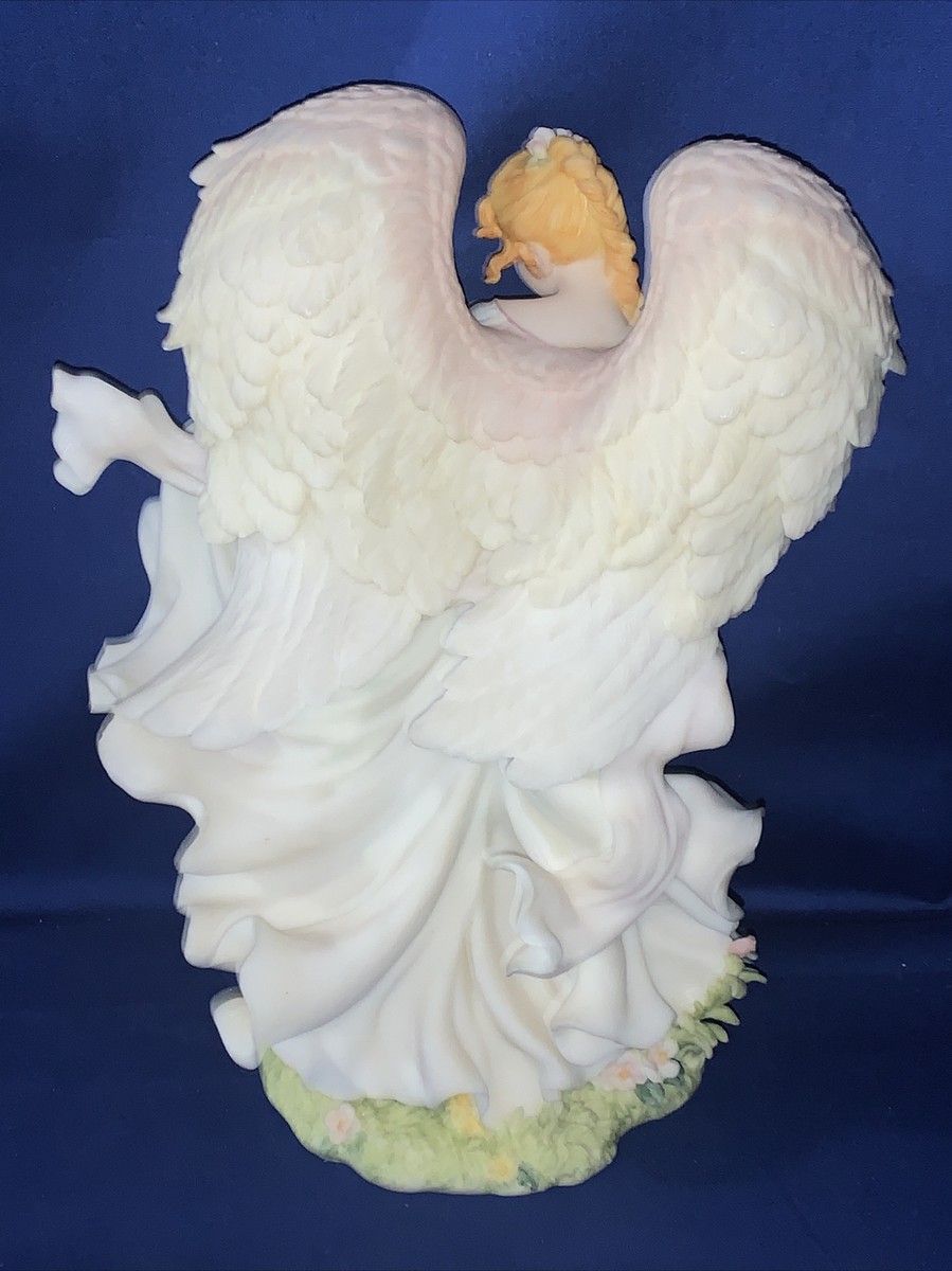 木彫オブジェ　エンジェル RARE Master Sculptor Tour JACQUELYN Happiness Butterfly