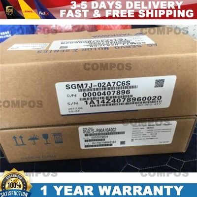 1PC YASKAWA SGM7J-02A7C6S SERVO MOTOR New In Box Via DHL 2-5 Days Delivery
