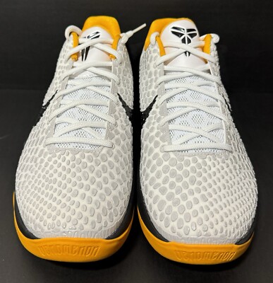 Nike Zoom Kobe 6 Protro White Del Sol 2021 CW2190-100 Men's Size