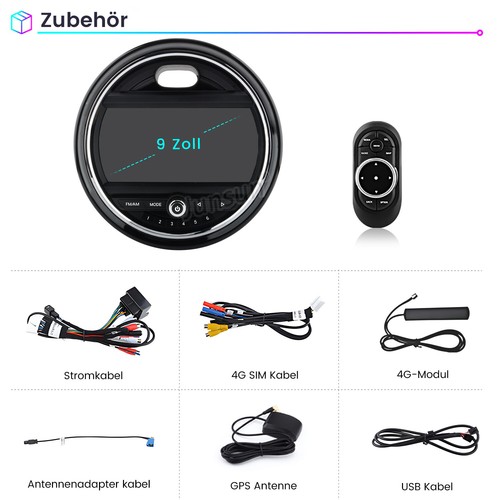 64GB Für BMW MINI Cooper F55 F56 F57 NBT 14-18 Carplay Autoradio Anroid GPS NAVI - Bild 14 von 14
