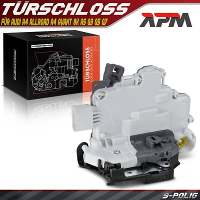 Tür Schloss STELLMOTOR TÜRSCHLOSS ZV Vorne Links Für Audi A4 8K B8